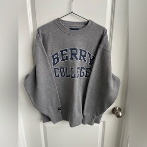 Jansport Gray Berry College Crewneck Sweater